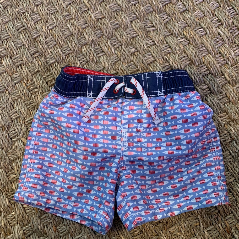 Baby Gap swim trunks, 12-18M